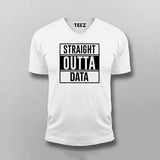 Straight Outta Data T-Shirt For Men