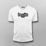 Login – Geeky Tech-Inspired T-Shirt