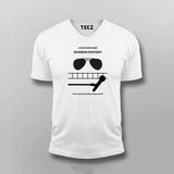 Queen Bohemian Rhapsody Freddy Mercury V Neck T-Shirt For Men India