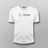 React Hook V Neck T-Shirt For Men India 