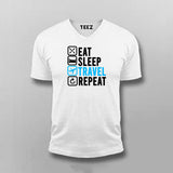 Eat Sleep Travel Repeat - Ultimate Explorer Tee