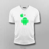 Android Apple I Meant Byte: Geek Chic Tee