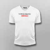 I'm Silently Judging your coding skills T-shirt For Men