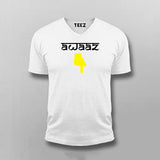 Awaaz Neeche V-Neck  T-shirt For Men Online