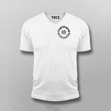 Akatsuki Kanji Rings V Neck  T-Shirt For Men India 