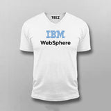 IBM WebSphere V Neck  T-Shirt For Men India