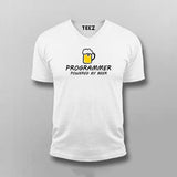 Beer Programmer Funny T- Shirt For Men India