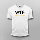 WTF Where's  My Food T-Shirt For Men