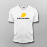 Respect The Engineer V-Neck T-Shirt For Men Online