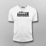 Choose Your Weapon: Chess Master Strategy Tee