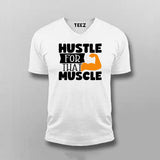 Hustle For That Muscles Gym Motivational T-shirt For Men