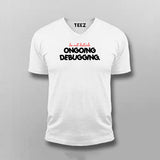 Debugging in Progress Men's Tee - Do Not Disturb the Dev