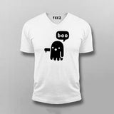 Ghost Boo funny Scary T-shirt for Men