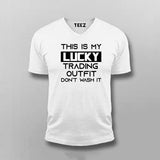 Lucky Trading Outfit V Neck T-Shirt For Men India