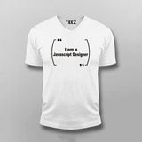 I am a Javascript Designer Funny Programming Tshirt for Men.