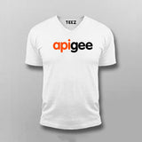 Apigee Logo V Neck T-Shirt For Men India