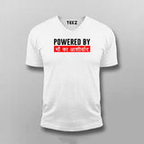 Maa Aashirwad Hindi V-Neck T-Shirt For Men