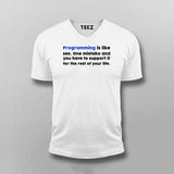 Coding Pleasure Men's T-Shirt - One Error and You Restart