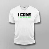 Coding Away the Crazy Men's T-Shirt - Therapeutic Programming