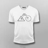 You're Pointless Adult Humor Math Graphic V Neck T-Shirt For Men India