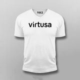 Virtusa Information Technology Company  V-Neck T-shirt For Men Online