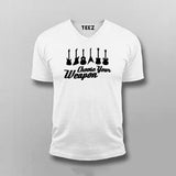 Choose Your Weapon Guitar Musician T-shirt for Men
