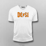 DESI Logo Stylish Cotton T-Shirt for Men