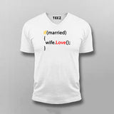 Programmer's Love Men's Tee - Coding a Happy Marriage