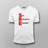 Site Reliability Engineer V Neck T-Shirt For Men India 