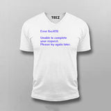 System Error 420 - Nerdy, Funny, Sarcastic T-shirt For Men
