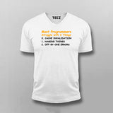 Computer Science Hard Things Men's Tee - Face The Challenge