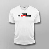 Tennis My Happy Place - Sports Enthusiast Tee