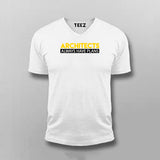Architects Always Have Plans V-Neck T-Shirt For Men Online