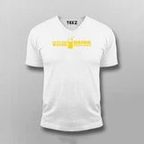 Save The Water Drink Apple Juice Funny T-shirt For Men