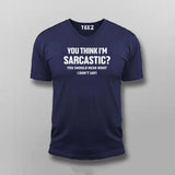 Sarcastic Revelations Men's Funny Tee