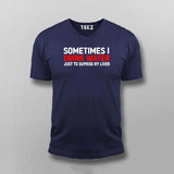 Buy this Sometimes I drink Water Just to suprise my Liver t-shirt for Men.