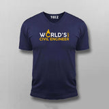 World's Best Civil Engineer  T-Shirt For Men