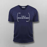 I am a Javascript Designer Funny Programming Tshirt for Men.