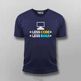 Less code Less bugs T-Shirt For Men