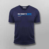 Commit To Master Men's T-Shirt - Git Guru's Mantra