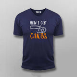 Carb Cutting Men's Tee - A Slice Of Diet Humor