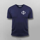 EF Cyrillic Logo Alphabet  T-shirt For Men