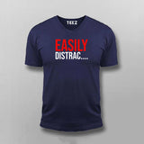 Easily Distracted: Fun and Quirky Men's Shirt