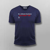 Wix Code Y'all V-Neck T-Shirt For Men Online