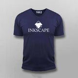 InkScape Software Developer V-Neck T-shirt For Men Online India 