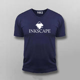 InkScape Software Developer V-Neck T-shirt For Men Online India 