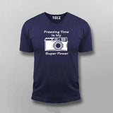 Freezing Time Super Power – Men's Photography Shirt