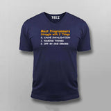 Computer Science Hard Things Men's Tee - Face The Challenge