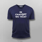 In ChatGPT we trust T-shirt For Men