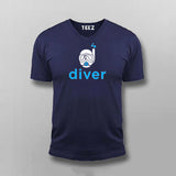 Scuba Diver T-shirt For Men